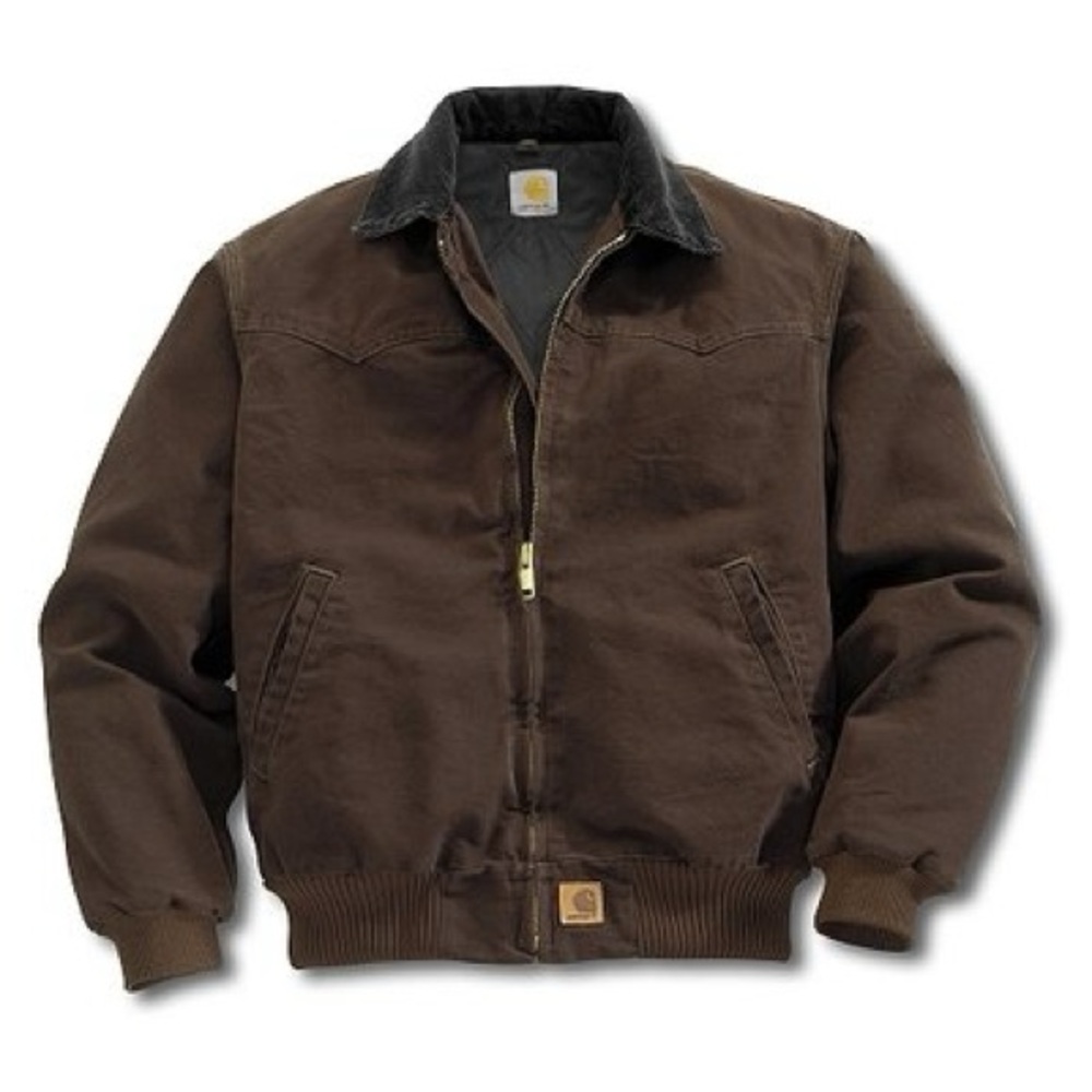 Carhartt Bankston Jacket Sandstone Duck XL TALL, quilted Santa Fe 101228-201